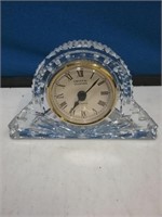 Crystal Legends by godinger quartz clock 4 in tall