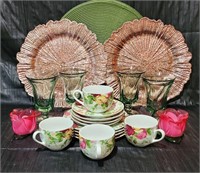 12pc Royal Albert "Country Rose" +