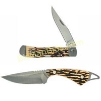 BTI UNCLE HENRY 2PC FIXED BLADE W/SWITCH IT