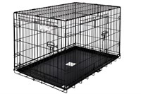 Collapsable Dog Kennel With Divider