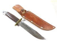 WESTERN BOULDER COLO 6" HUNTING KNIFE & SHEATH