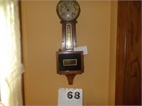 Unmarked Spring Driven 33" Banjo Clock