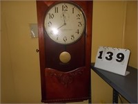Automatic Electric Clock Co. Chicago 37"x15 1/2 "