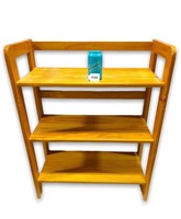 3 Tier Wood Shelf/Bookcase