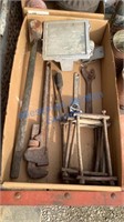 RIDGID PIPE WRENCH, ADJUSTABLE WRENCHES, LIGHT,