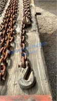 5/16in LOG CHAIN WITH HOOKS - 14ft