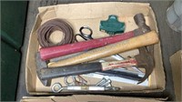 HAMMERS, WIRE, EYE BOLTS, MISC
