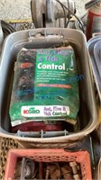 TOTE OF ANT, FLEA AND TICK CONTROL PRODUCTS