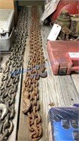 5/16 in LOG CHAIN WITH HOOKS - 24ft