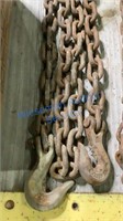 5/16IN LOG CHAIN WITH HOOKS - 25ft