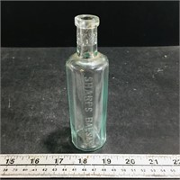 Antique Sharp's Balsam Bottle (5 3/4" Tall)