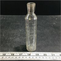 Antique Omega Oil Medicine Bottle (6" Tall)