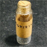 Antique Aspirin Bottle (Small)