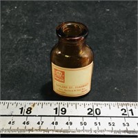 Antique Garland Pharmacy Maine Poison Bottle