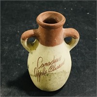 Antique Pottery Canadian Apple Blossom Bottle