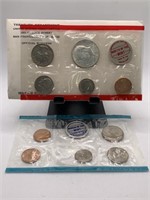 1968 P&D UNC COIN SET SILVER JFK