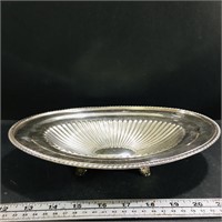 Sheffields Reproduction Footed Serving Plate