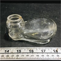 Antique Glass Inkwell (2 1/4" x 4 1/4")