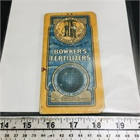 Antique NB Bowker's Fertilizers Booklet