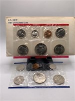 1981 P&D UNC COIN SET