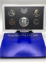 1970 PROOF COIN SET SILVER JFK