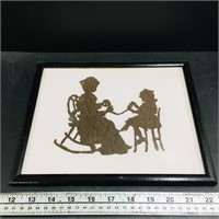 Framed Silhouette Art (8 3/4" x 10 3/4")