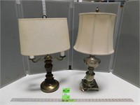 2 Table lamps