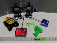 Remote control toys; not tested