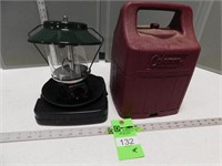 Coleman electric ignition lantern with carrying ca