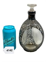 Vintage HAIG Sterling Silver Accent Pinch Bottle