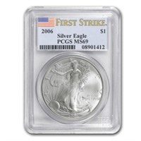 2006 ASE  PCGS MS69