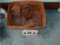 Box Of 4 Incomplete Cuckoo Clocks