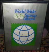 1981 World-Wide Stamp Album, Full Misc Stamps