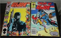 (2) Marvel G.I. Joe Comic Books