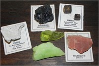 Lot of Vintage Rocks/Minerals on Cards