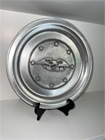 Heavy Decorative Plate on Stand