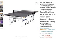 *Indoor Table Tennis Table