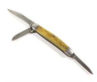 WESTERN BOULDER COLO 3.75" 3 BLADE POCKET KNIFE