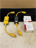 (2) Port Ground Fault Circuit Interruptors