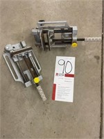 (2) Bench Clamp Vices