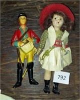 VINTAGE DOLL AND DECOR