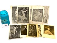 Antique Nude Art Women Postcard Lot