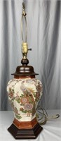 Vintage Chinoiserie Ginger Jar Lamp