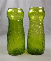 Green Glass Vases Extra Large