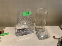 LOT OF CRYSTAL / LARGE BLOCK CHIPPED
