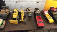 Vintage and antique toys, tractors, Jeep’s,