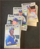 1989 Fleer Mariners Team set (Griffey Jr. Rookie)