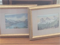 2 10x13 framed prints