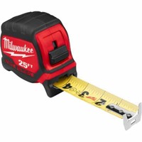Milwaukee 25 Ft Wide Blade Tape Measure
