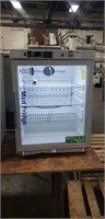 USED ABS WHITE WITH GLASS DOOR COUNTER TOP MED